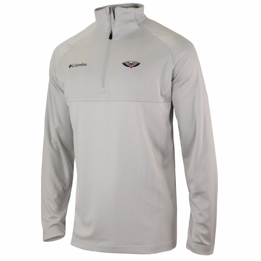 New Orleans Pelicans Omni-Wick Rockin' It Quarter-Zip Top Navy | Columbia discount