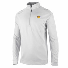 Los Angeles Lakers Oakland Downs Omni-Wick Quarter-Zip Top White | Columbia outlet