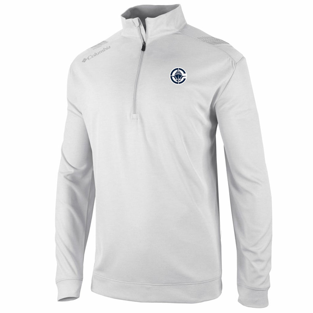 LA Clippers Oakland Downs Omni-Wick Quarter-Zip Top White | Columbia online