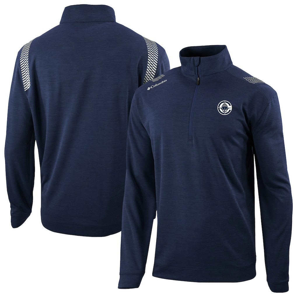 LA Clippers Oakland Downs Omni-Wick Quarter-Zip Top Navy | Columbia outlet
