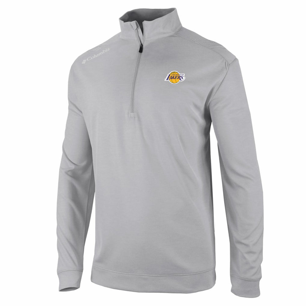 Los Angeles Lakers Oakland Downs Omni-Wick Quarter-Zip Top Gray | Columbia outlet