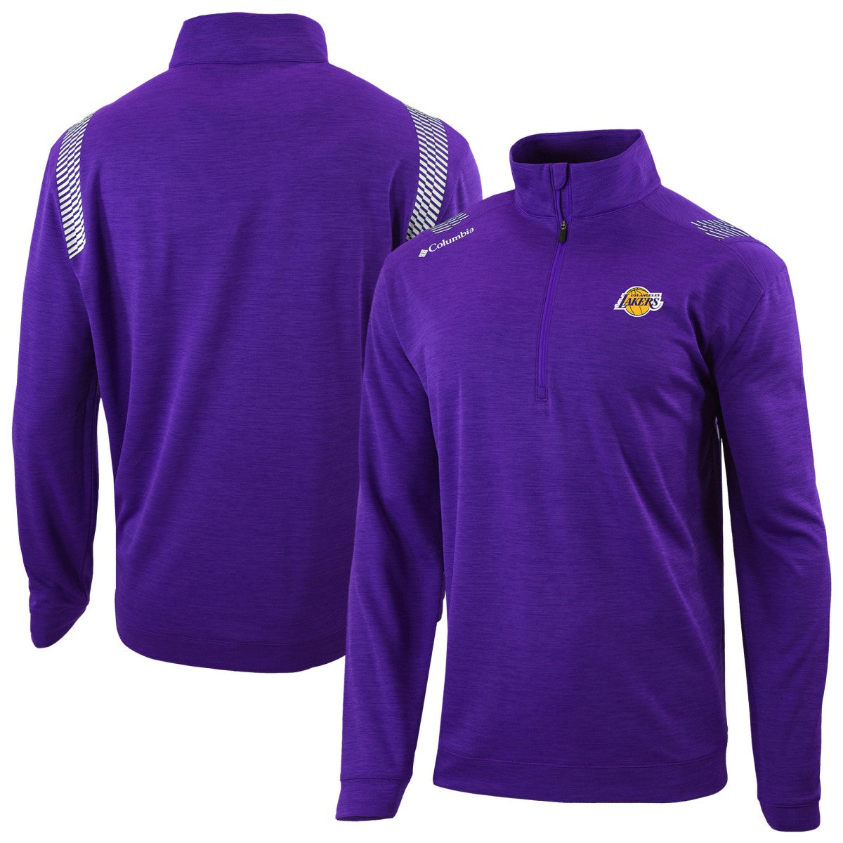 Los Angeles Lakers Oakland Downs Omni-Wick Quarter-Zip Top Purple | Columbia outlet