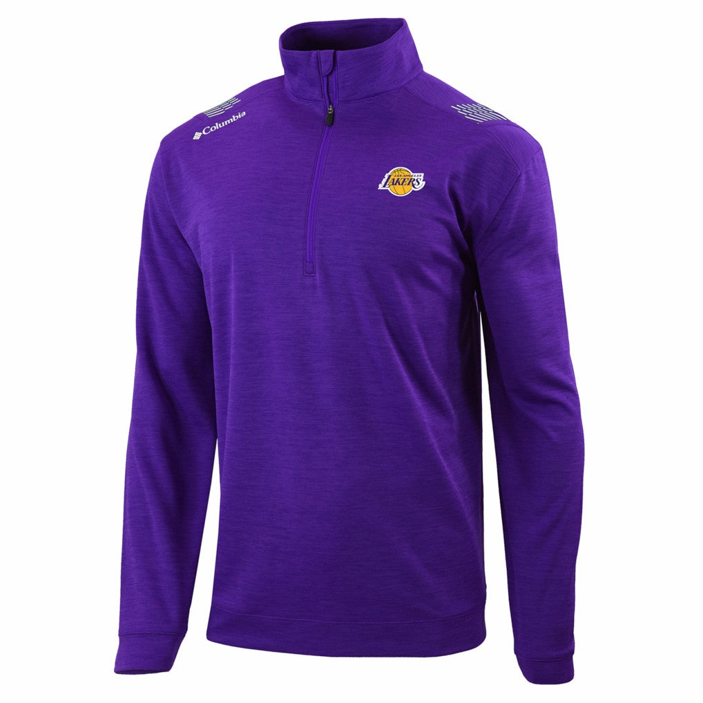 Los Angeles Lakers Oakland Downs Omni-Wick Quarter-Zip Top Purple | Columbia outlet