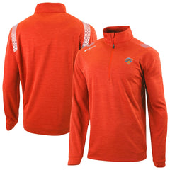 New York Knicks Oakland Downs Omni-Wick Quarter-Zip Top Orange | Columbia