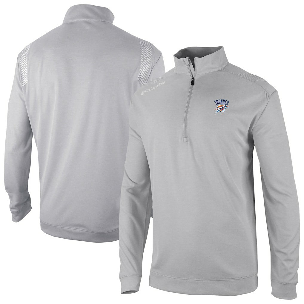 Oklahoma City Thunder Oakland Downs Omni-Wick Quarter-Zip Top Gray | Columbia outlet