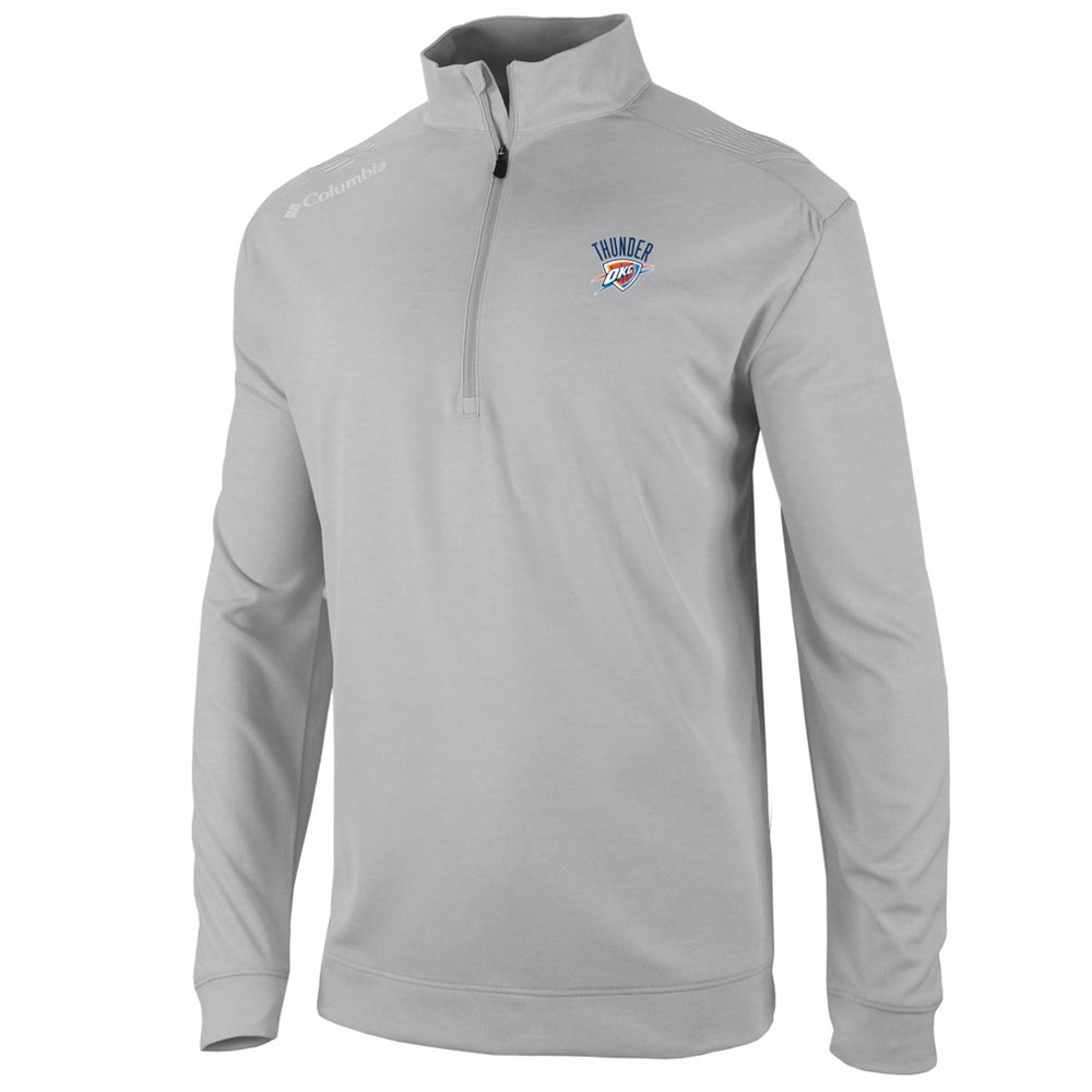 Oklahoma City Thunder Oakland Downs Omni-Wick Quarter-Zip Top Gray | Columbia outlet