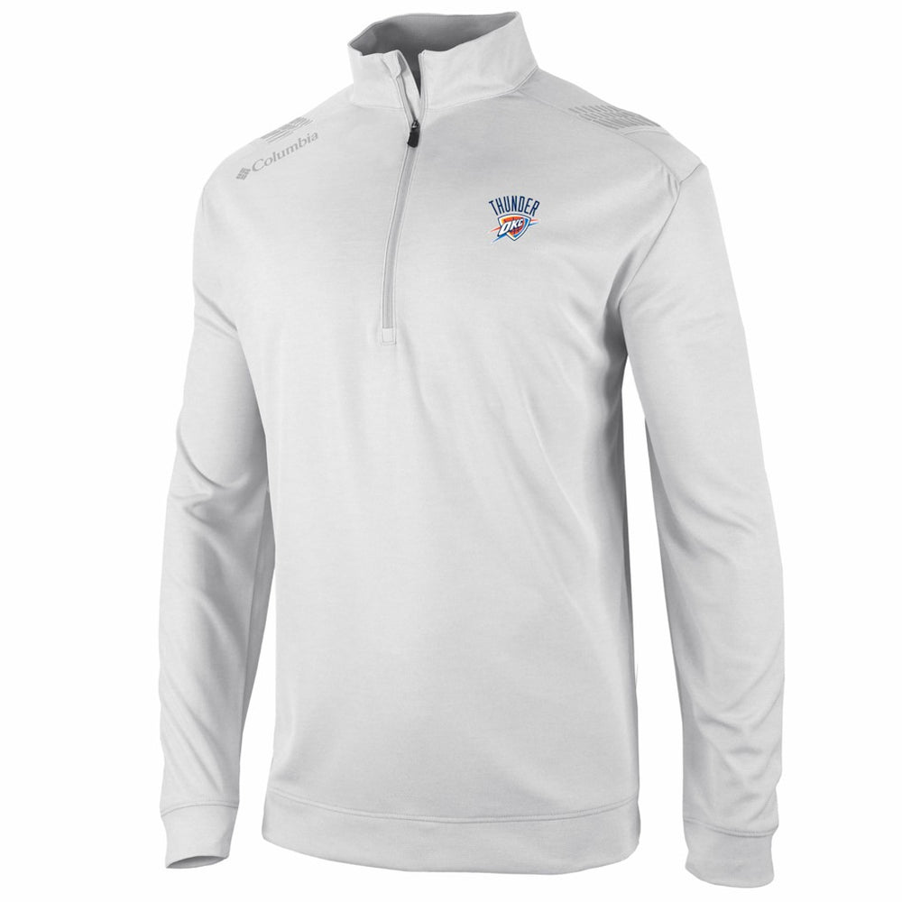 Oklahoma City Thunder Oakland Downs Omni-Wick Quarter-Zip Top White | Columbia Near Me