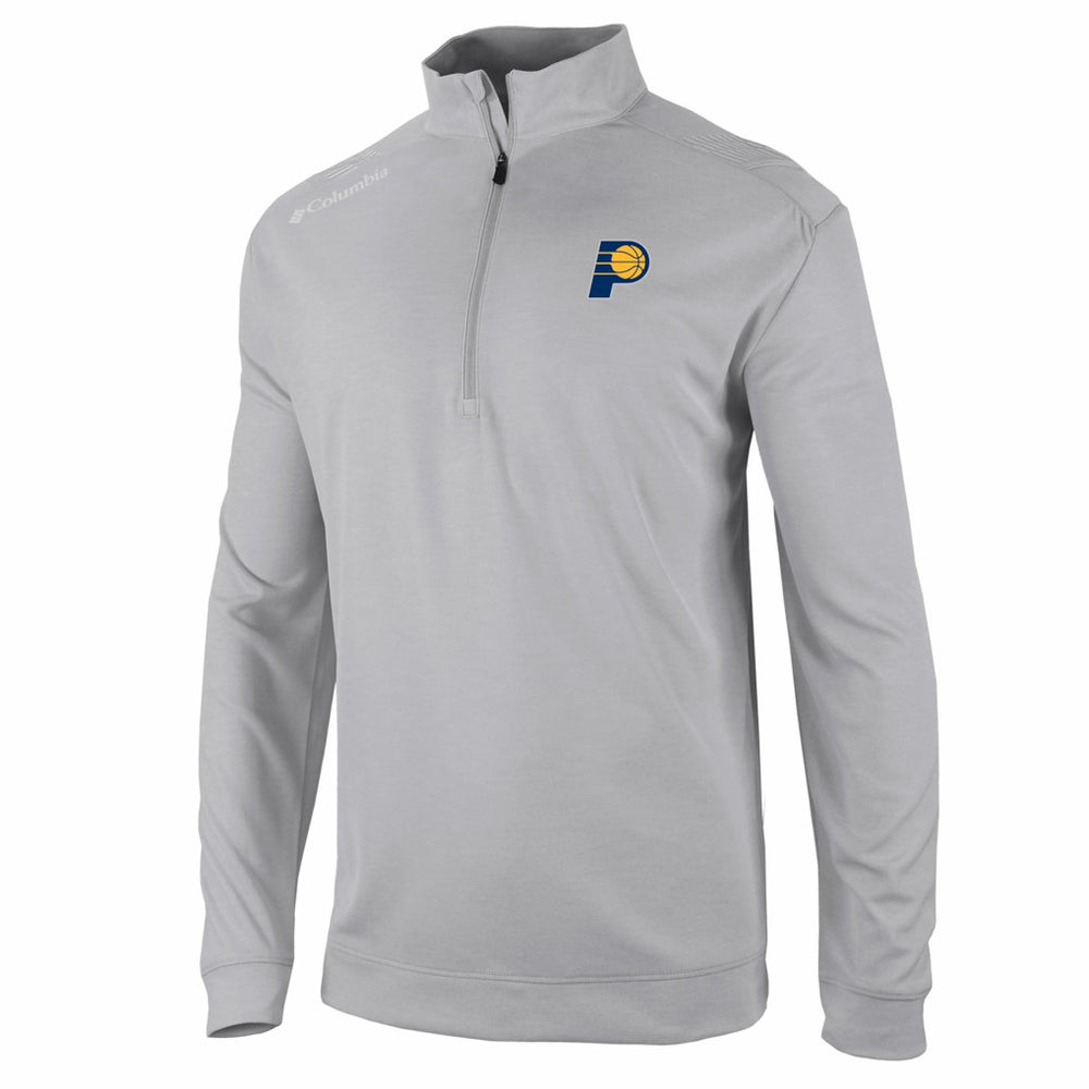 Indiana Pacers Oakland Downs Omni-Wick Quarter-Zip Top Gray | Columbia