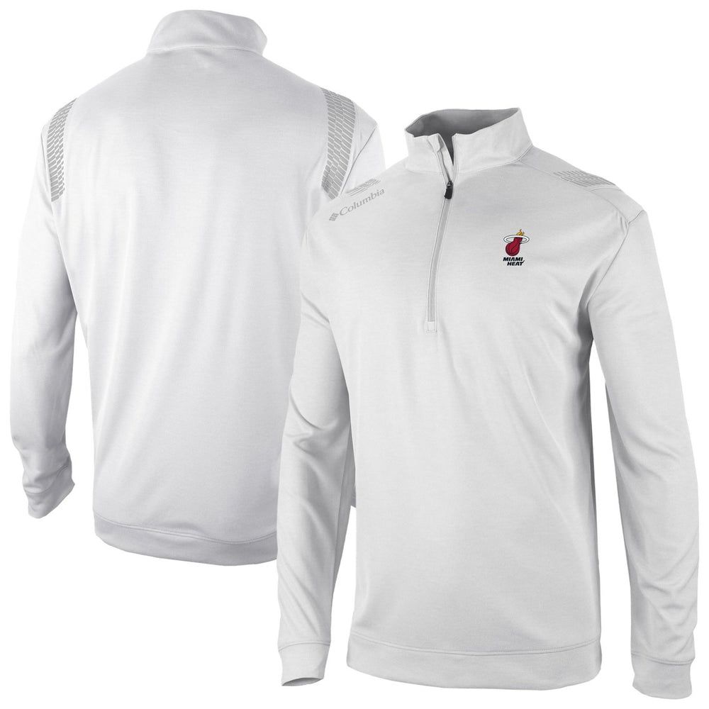 Miami Heat Oakland Downs Omni-Wick Quarter-Zip Top White | Columbia discount