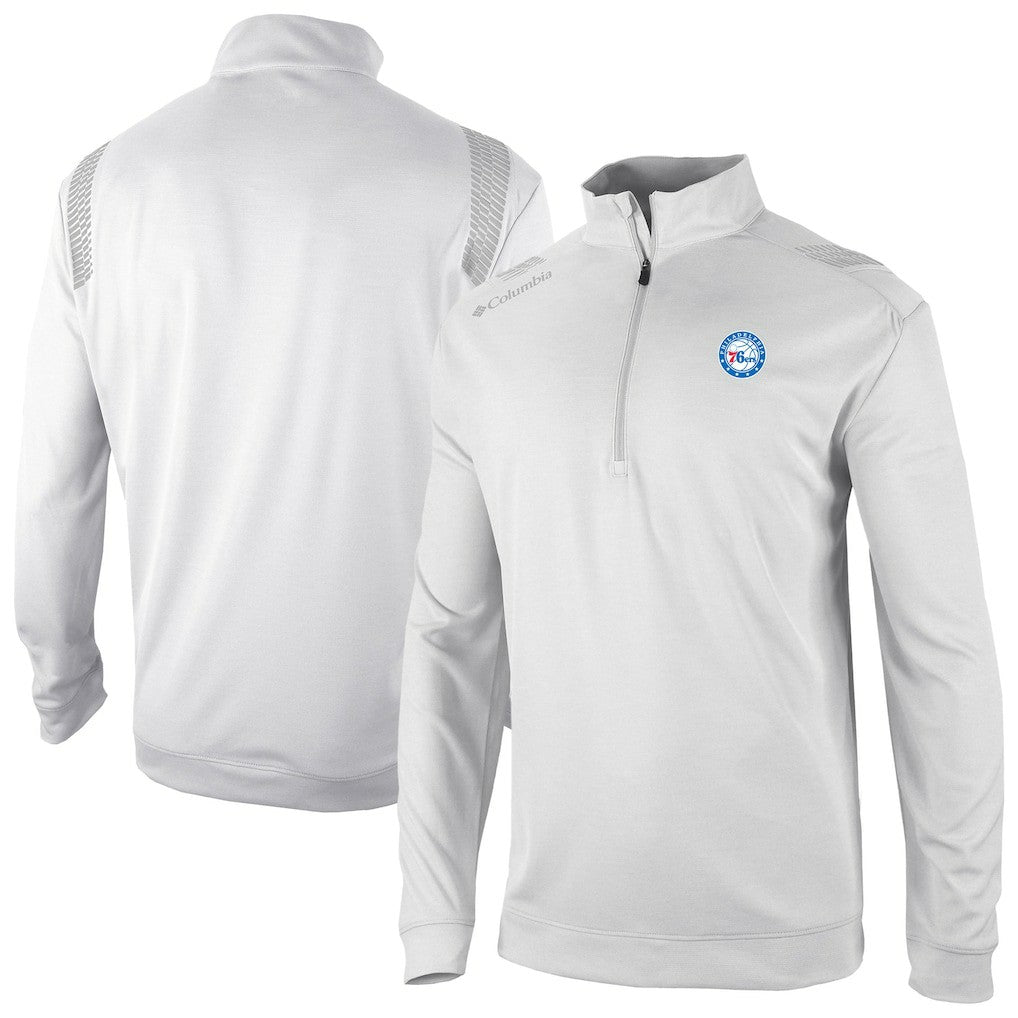 Philadelphia 76ers Oakland Downs Omni-Wick Quarter-Zip Top White | Columbia Near Me