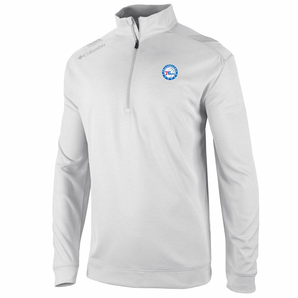 Philadelphia 76ers Oakland Downs Omni-Wick Quarter-Zip Top White | Columbia Near Me