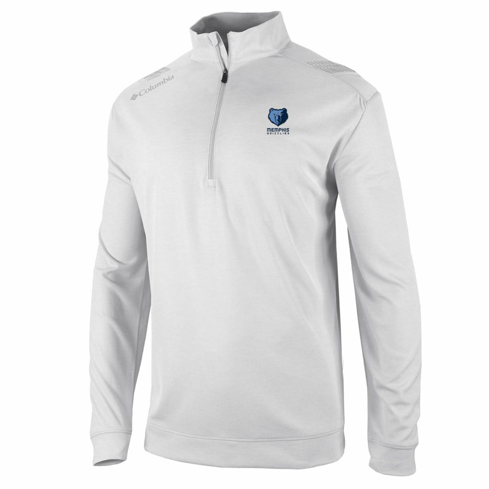 Memphis Grizzlies Oakland Downs Omni-Wick Quarter-Zip Top White | Columbia outlet