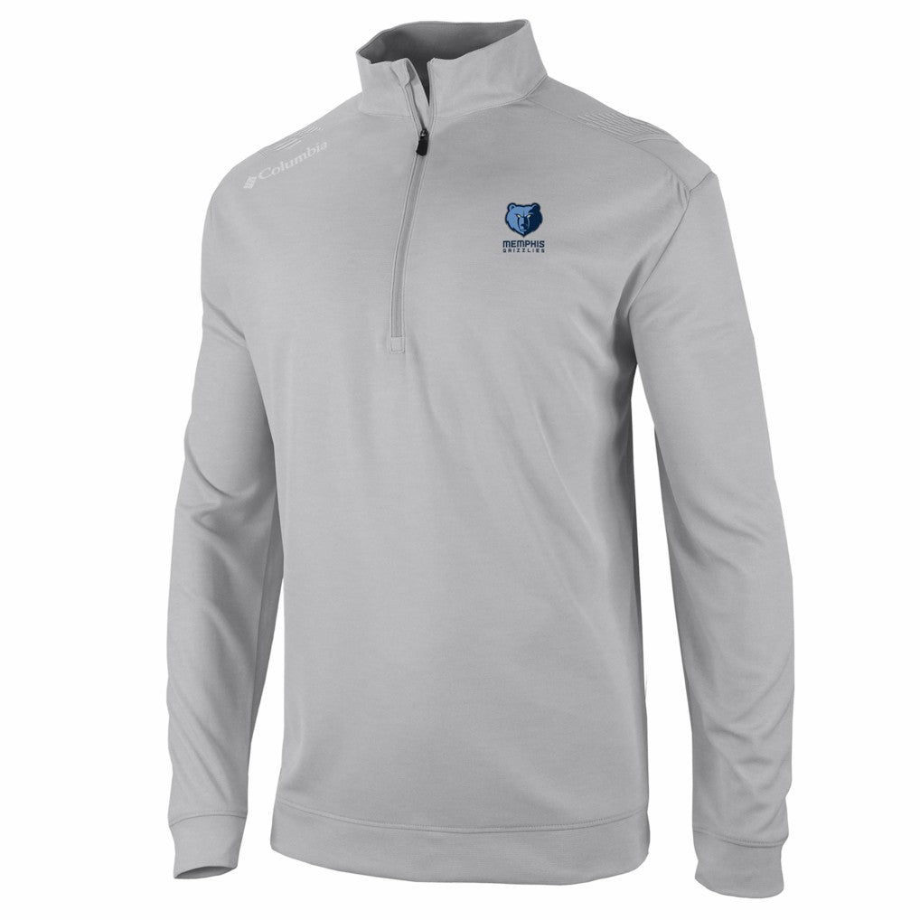 Memphis Grizzlies Oakland Downs Omni-Wick Quarter-Zip Top Gray | Columbia Near Me
