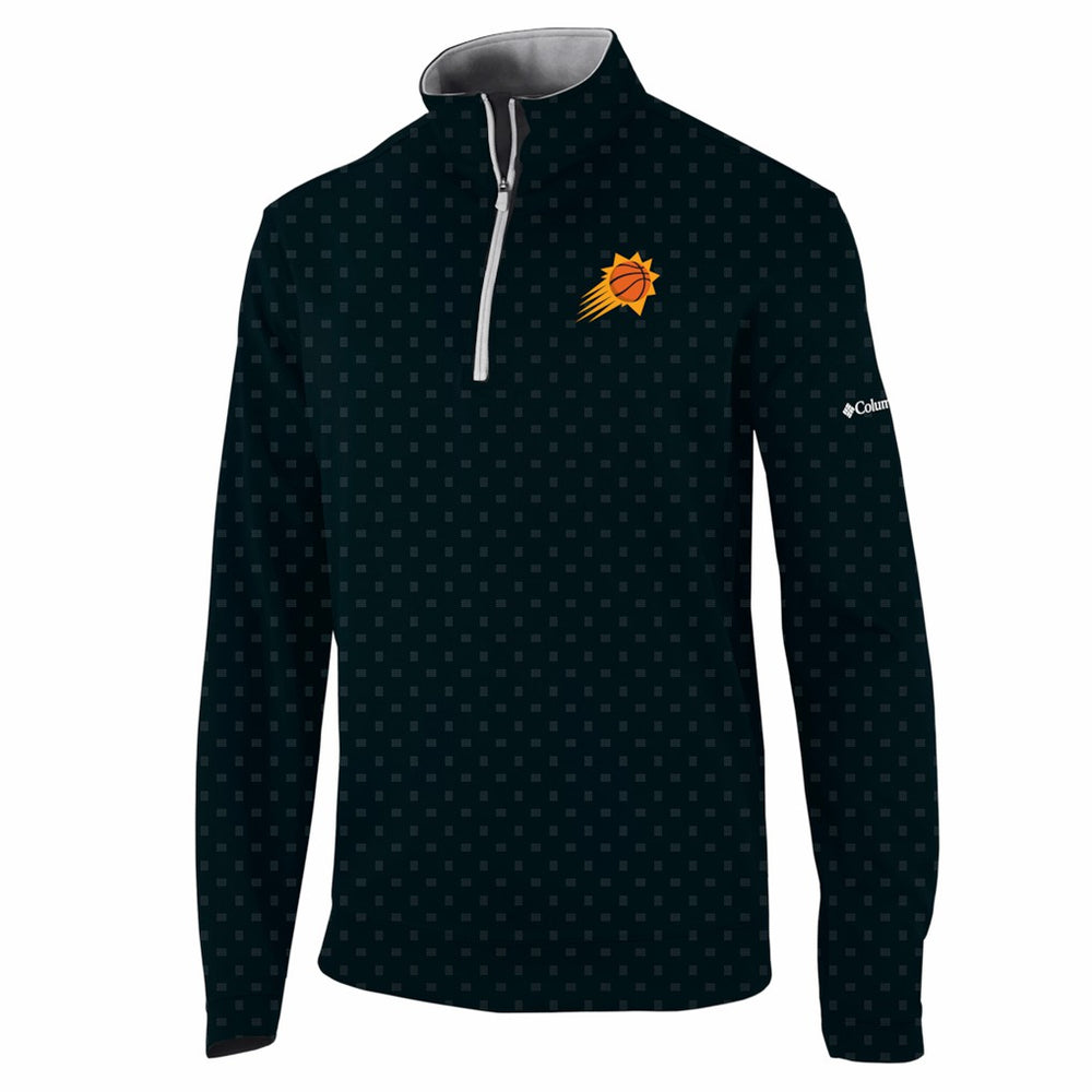 Phoenix Suns Wickham Hills Omni-Wick Quarter-Zip Jacket Black | Columbia for sale