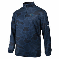 Minnesota Timberwolves Wickham Hills Omni-Wick Quarter-Zip Jacket Navy | Columbia Lifestyle