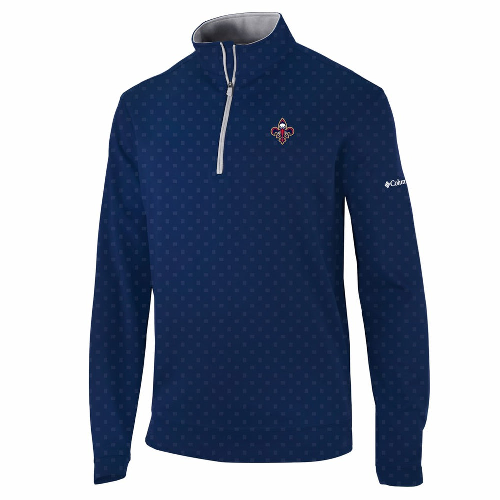 New Orleans Pelicans Wickham Hills Omni-Wick Quarter-Zip Jacket Navy | Columbia outlet