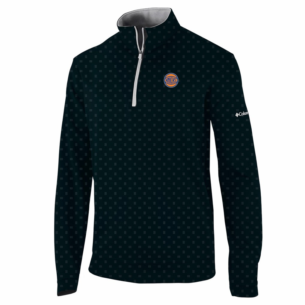 New York Knicks Wickham Hills Omni-Wick Quarter-Zip Jacket Black | Columbia outlet