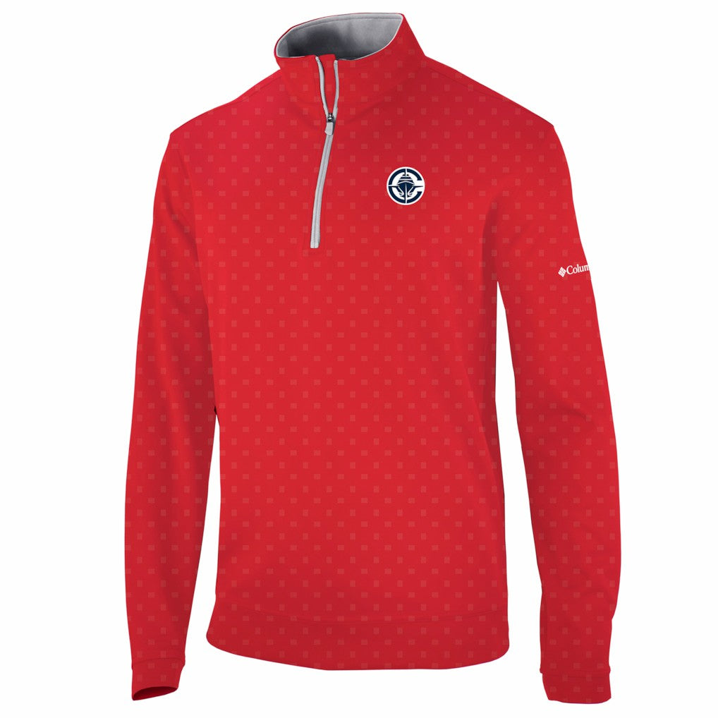LA Clippers Wickham Hills Omni-Wick Quarter-Zip Jacket Red | Columbia