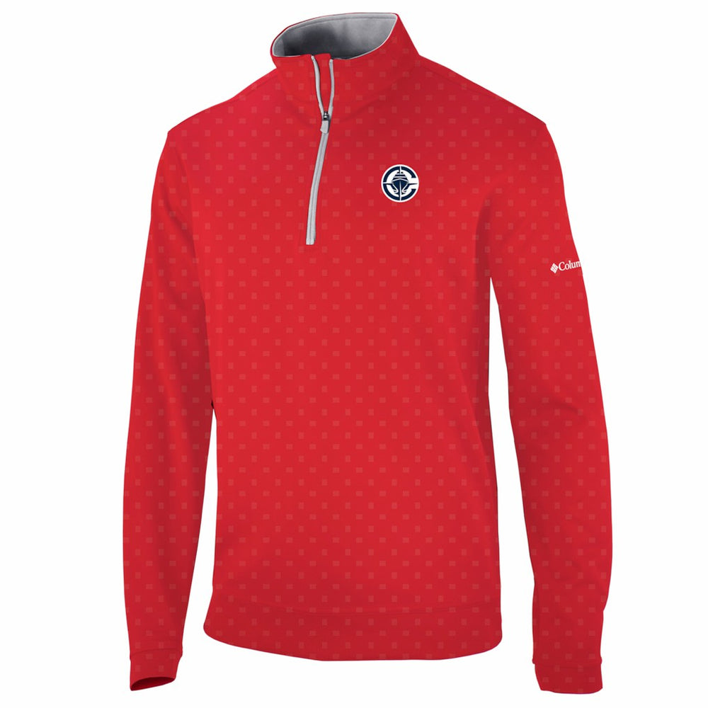 LA Clippers Wickham Hills Omni-Wick Quarter-Zip Jacket Red | Columbia