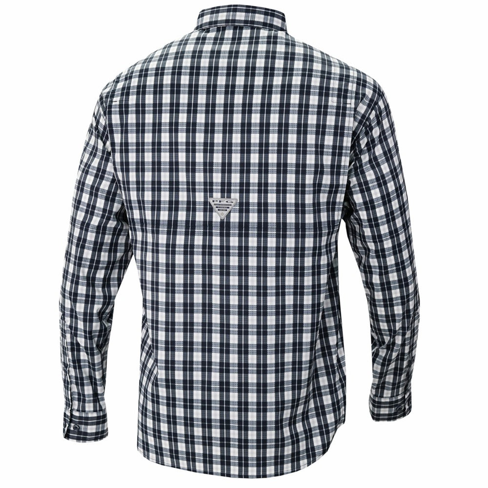 Indiana Pacers Super Tamiami Omni-Shade Long Sleeve Button-Down Shirt Navy | Columbia discount
