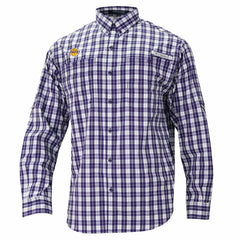 Los Angeles Lakers Super Tamiami Omni-Shade Long Sleeve Button-Down Shirt Purple | Columbia outlet