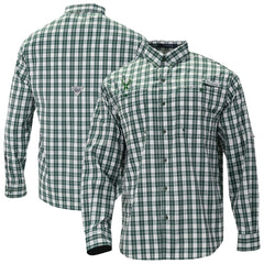Milwaukee Bucks Super Tamiami Omni-Shade Long Sleeve Button-Down Shirt Green | Columbia discount