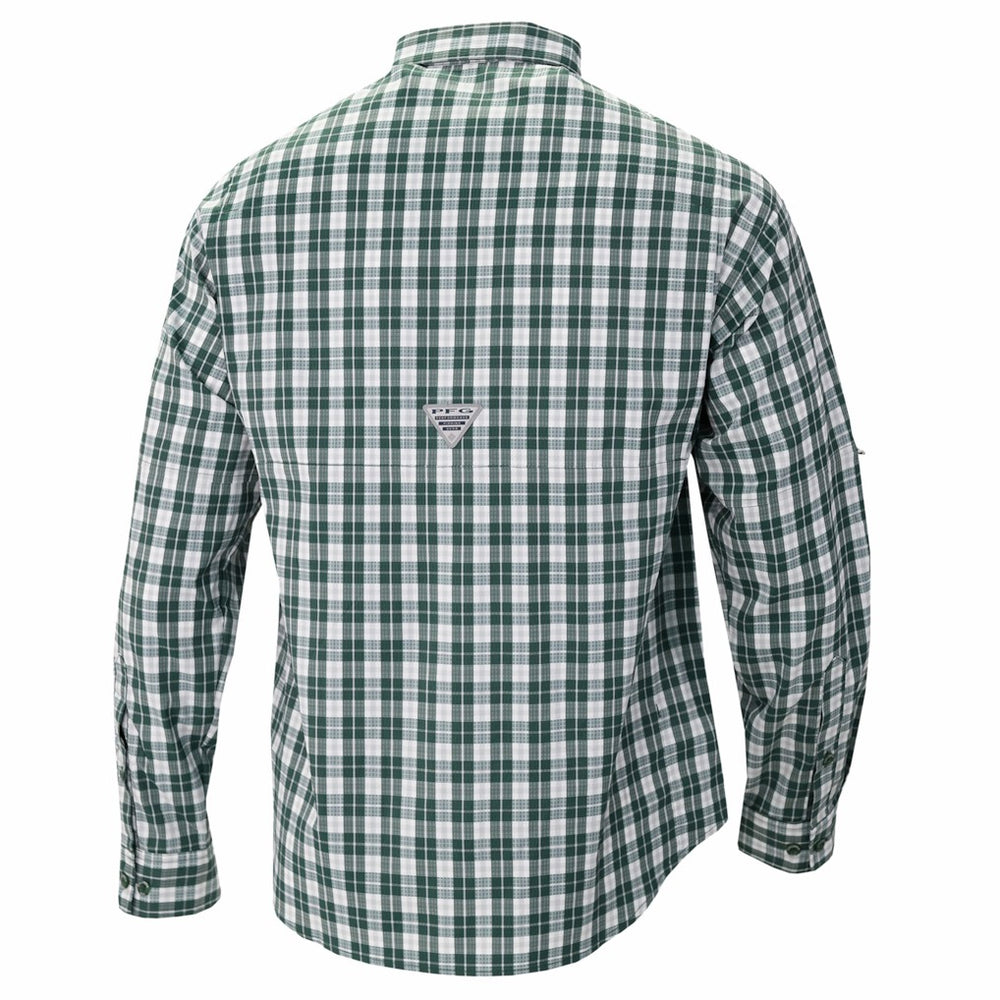 Milwaukee Bucks Super Tamiami Omni-Shade Long Sleeve Button-Down Shirt Green | Columbia discount