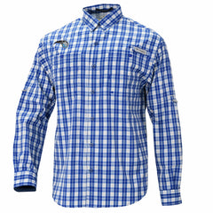 Orlando Magic Super Tamiami Omni-Shade Long Sleeve Button-Down Shirt Blue | Columbia US