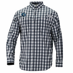 Minnesota Timberwolves Super Tamiami Omni-Shade Long Sleeve Button-Down Shirt Navy | Columbia outlet