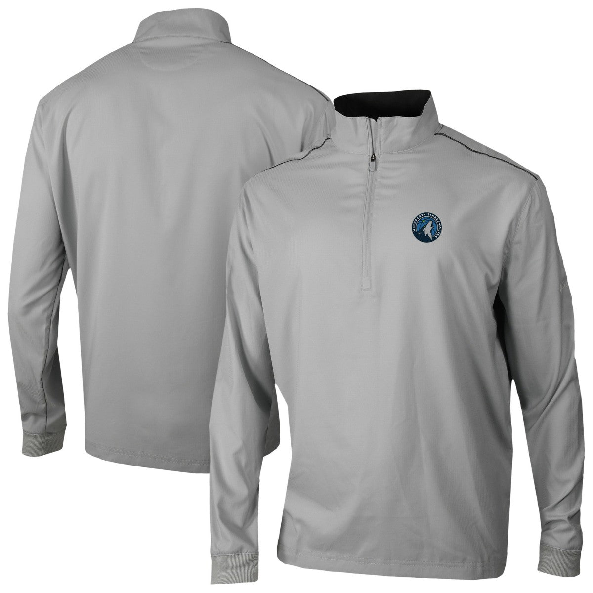 Minnesota Timberwolves Omni-Wick Bogey's Paradise Quarter-Zip Top Gray | Columbia discount