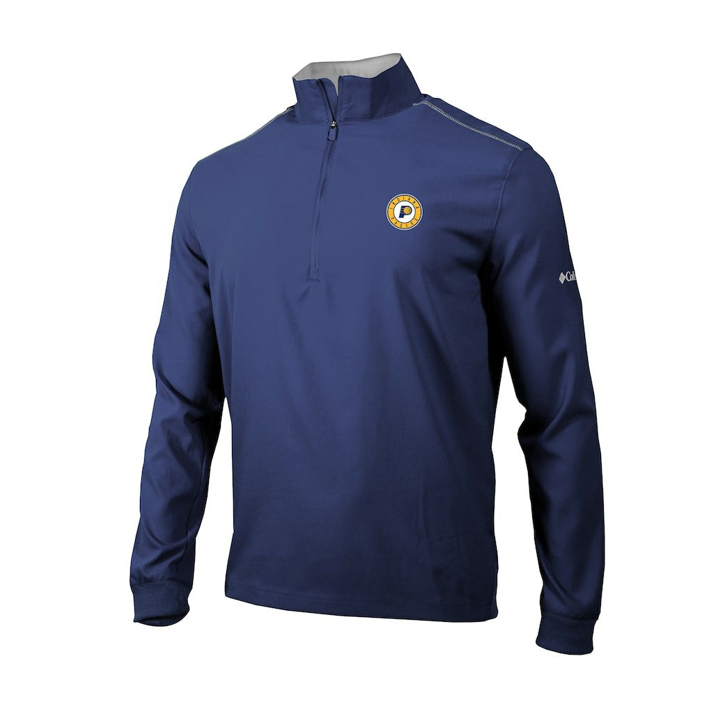 Indiana Pacers Omni-Wick Bogey's Paradise Quarter-Zip Top Navy | Columbia Lifestyle