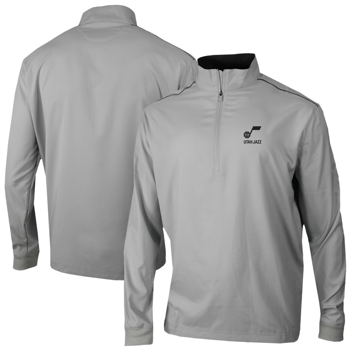 Utah Jazz Omni-Wick Bogey's Paradise Quarter-Zip Top Gray | Columbia for sale