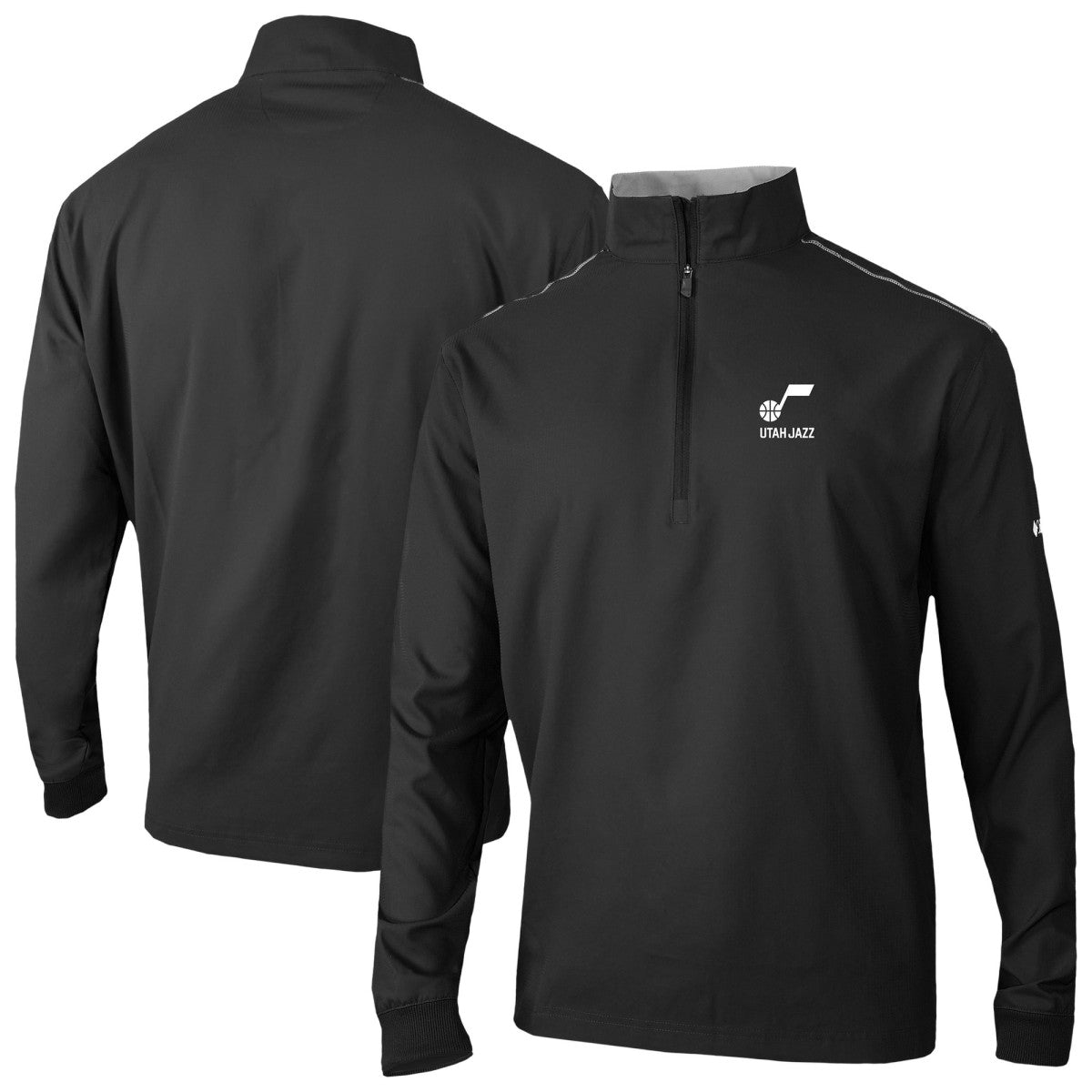 Utah Jazz Omni-Wick Bogey's Paradise Quarter-Zip Top Black | Columbia Near Me