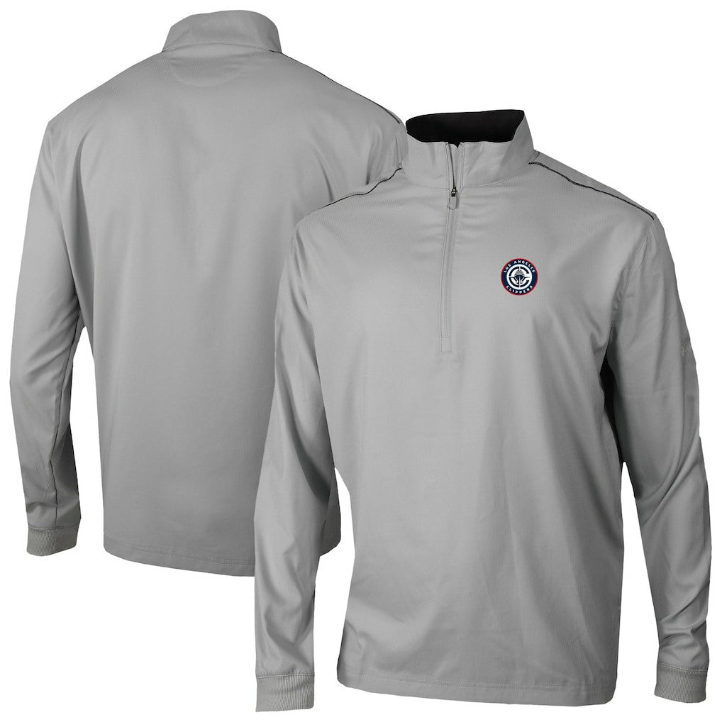 LA Clippers Omni-Wick Bogey's Paradise Quarter-Zip Top Gray | Columbia for sale