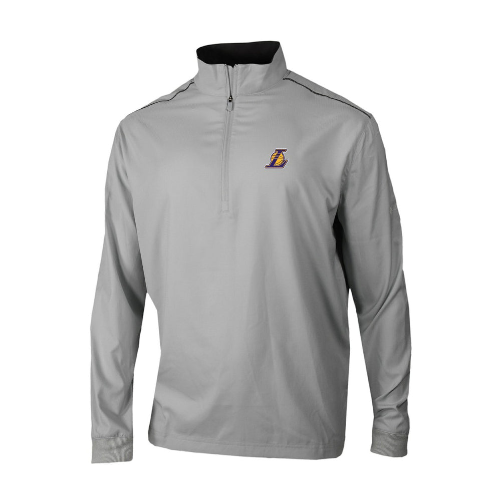 Los Angeles Lakers Omni-Wick Bogey's Paradise Quarter-Zip Top Gray | Columbia