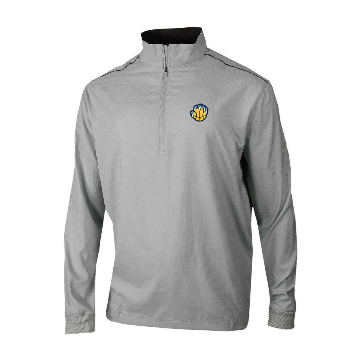Memphis Grizzlies Omni-Wick Bogey's Paradise Quarter-Zip Top Gray | Columbia Lifestyle