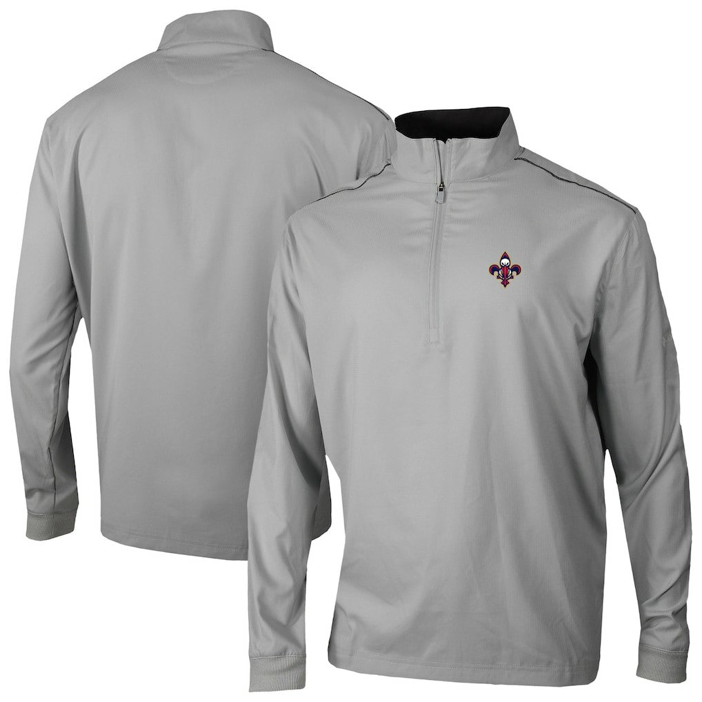 New Orleans Pelicans Omni-Wick Bogey's Paradise Quarter-Zip Top Gray | Columbia outlet