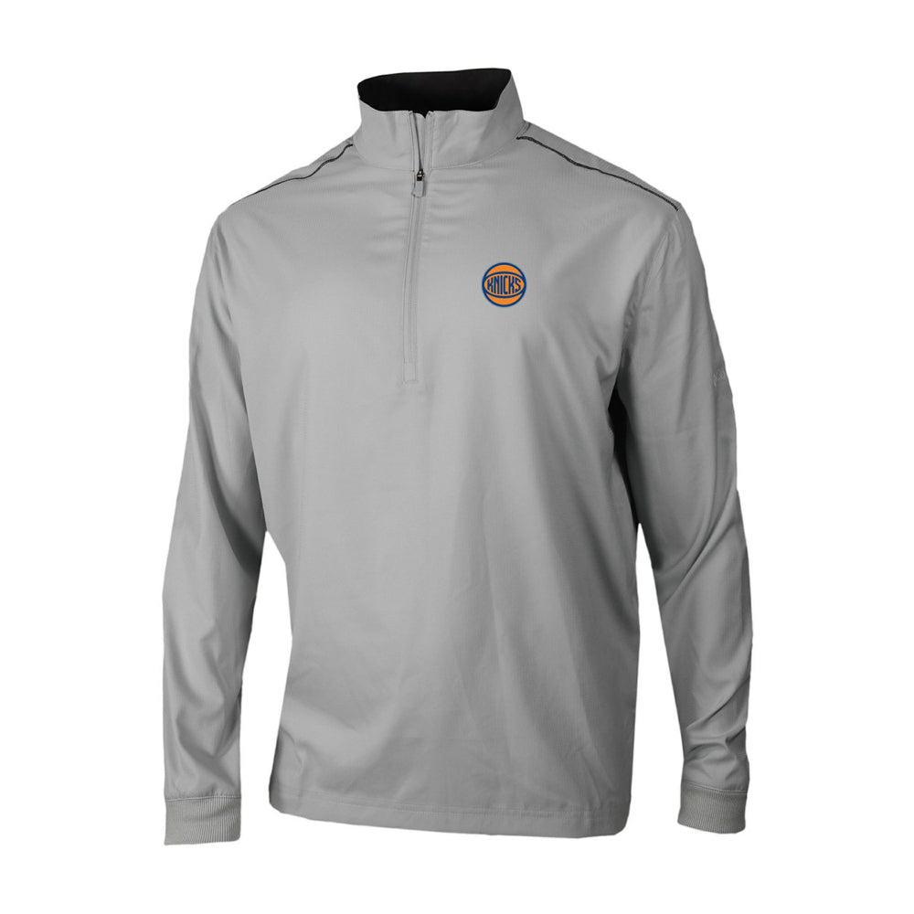 New York Knicks Omni-Wick Bogey's Paradise Quarter-Zip Top Gray | Columbia for sale
