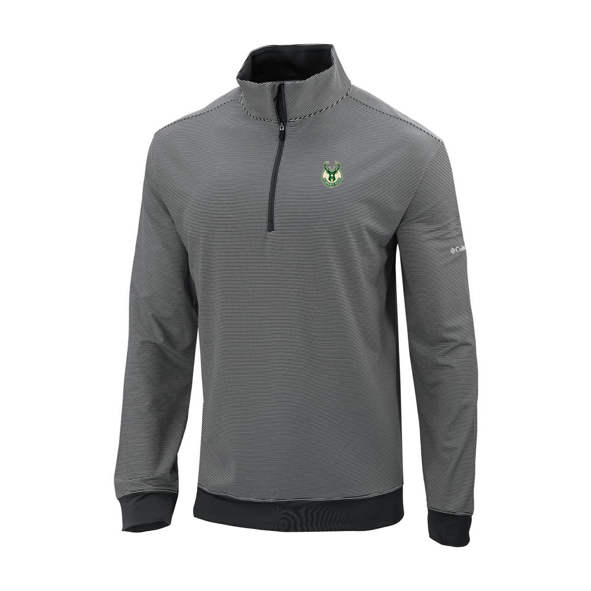 Milwaukee Bucks Omni-Wick Even Lie Quarter-Zip Top Black | Columbia Near Me