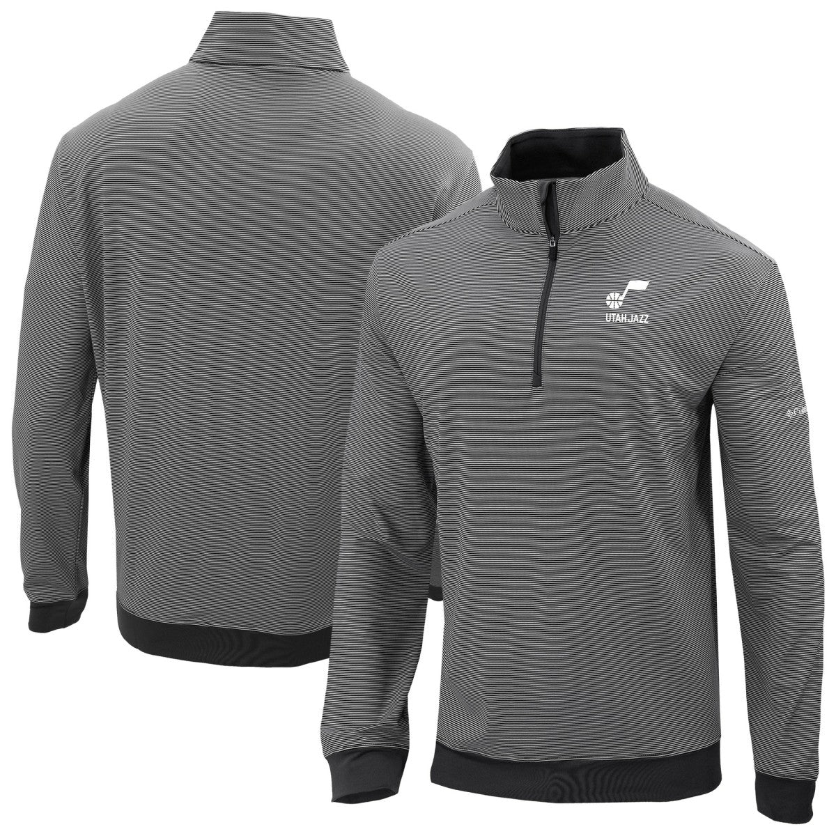 Utah Jazz Omni-Wick Even Lie Quarter-Zip Top Black | Columbia discount