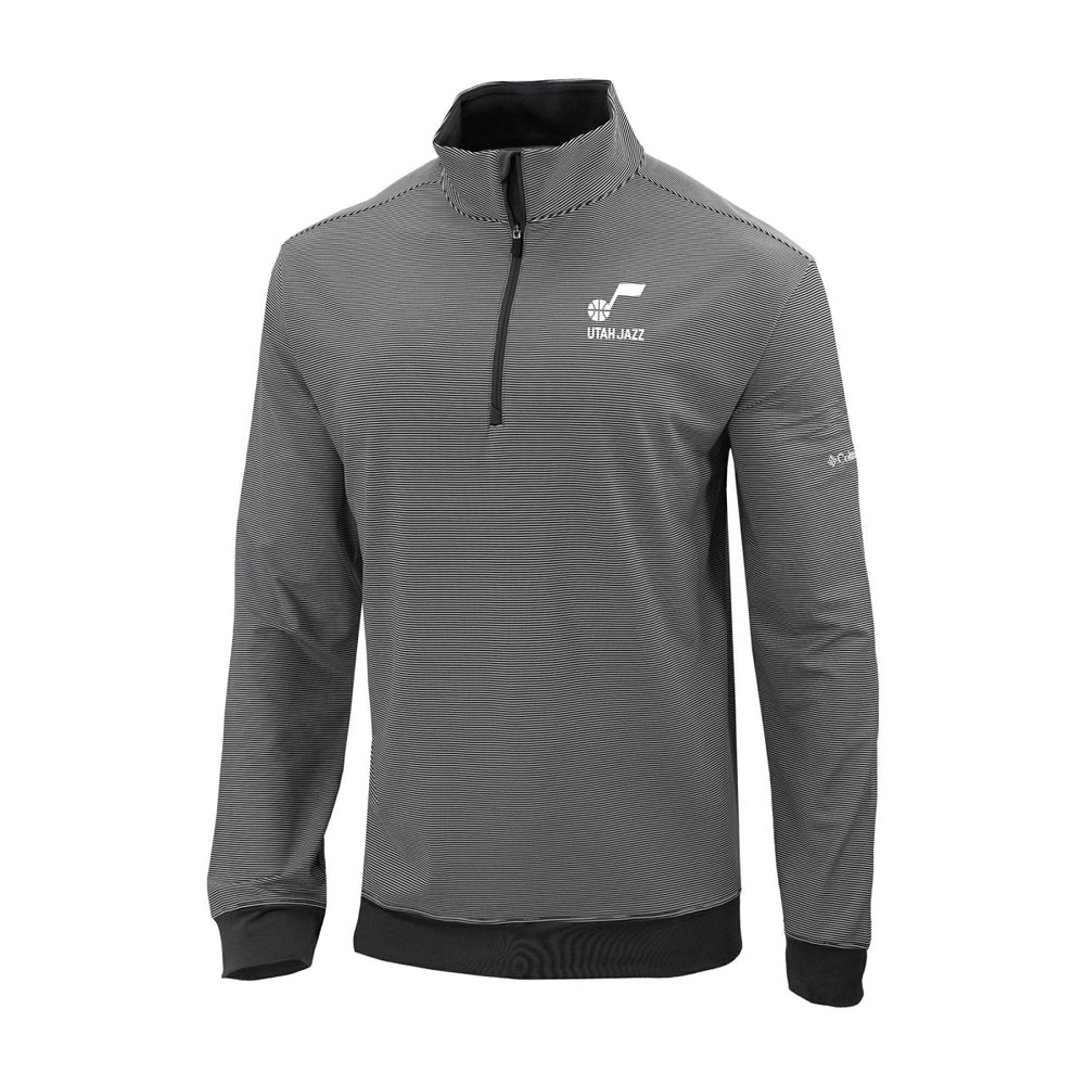 Utah Jazz Omni-Wick Even Lie Quarter-Zip Top Black | Columbia discount