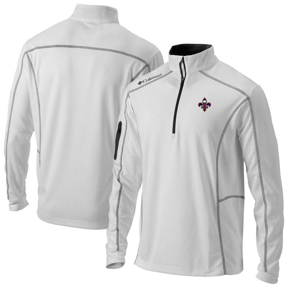 New Orleans Pelicans Omni-Wick Shotgun Quarter-Zip Jacket White | Columbia Near Me