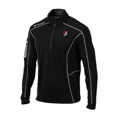 Portland Trail Blazers Omni-Wick Shotgun Quarter-Zip Jacket Black | Columbia online