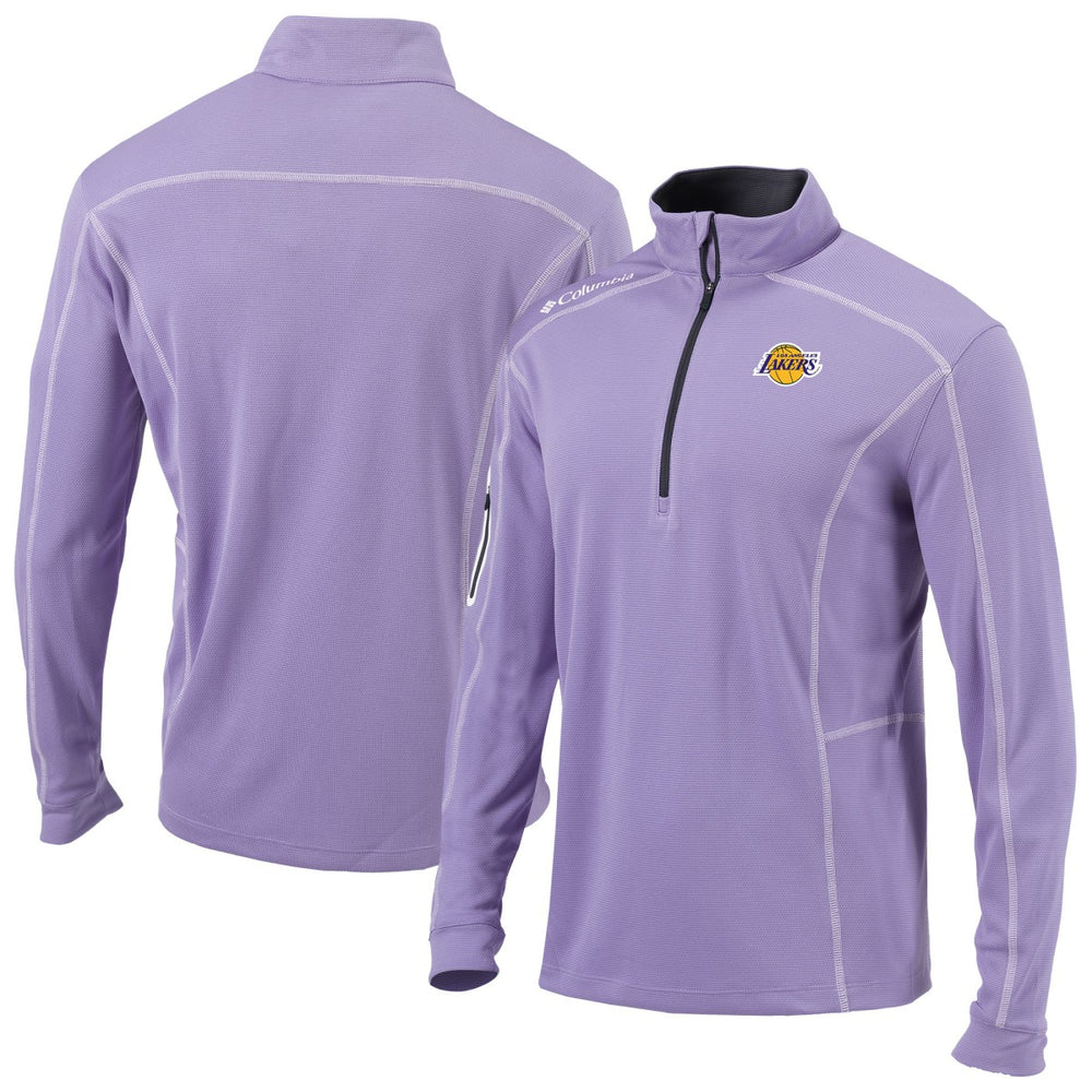 Los Angeles Lakers Omni-Wick Shotgun Quarter-Zip Jacket Purple | Columbia