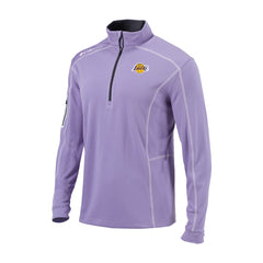 Los Angeles Lakers Omni-Wick Shotgun Quarter-Zip Jacket Purple | Columbia