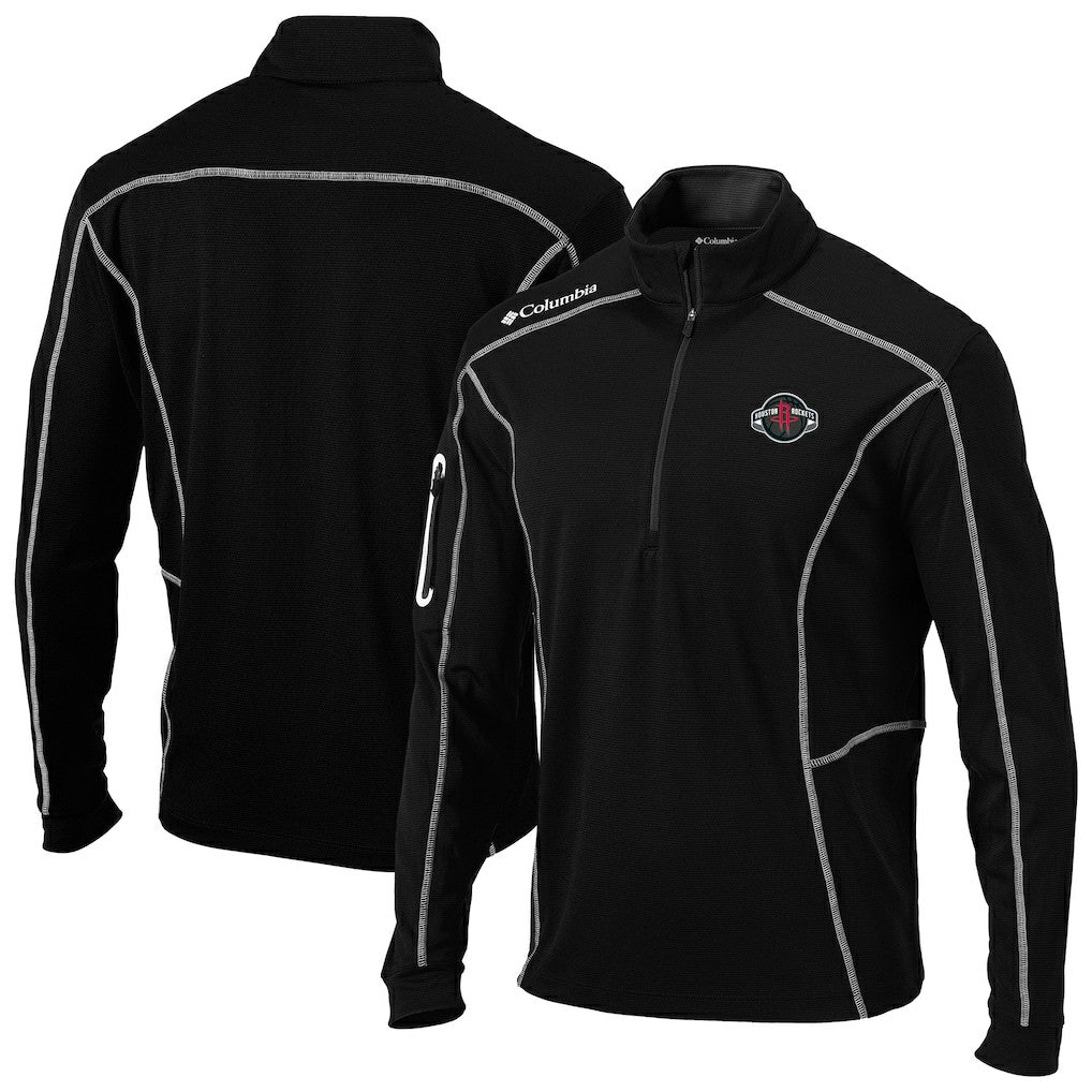 Houston Rockets Omni-Wick Shotgun Quarter-Zip Jacket for sale Black | Columbia outlet