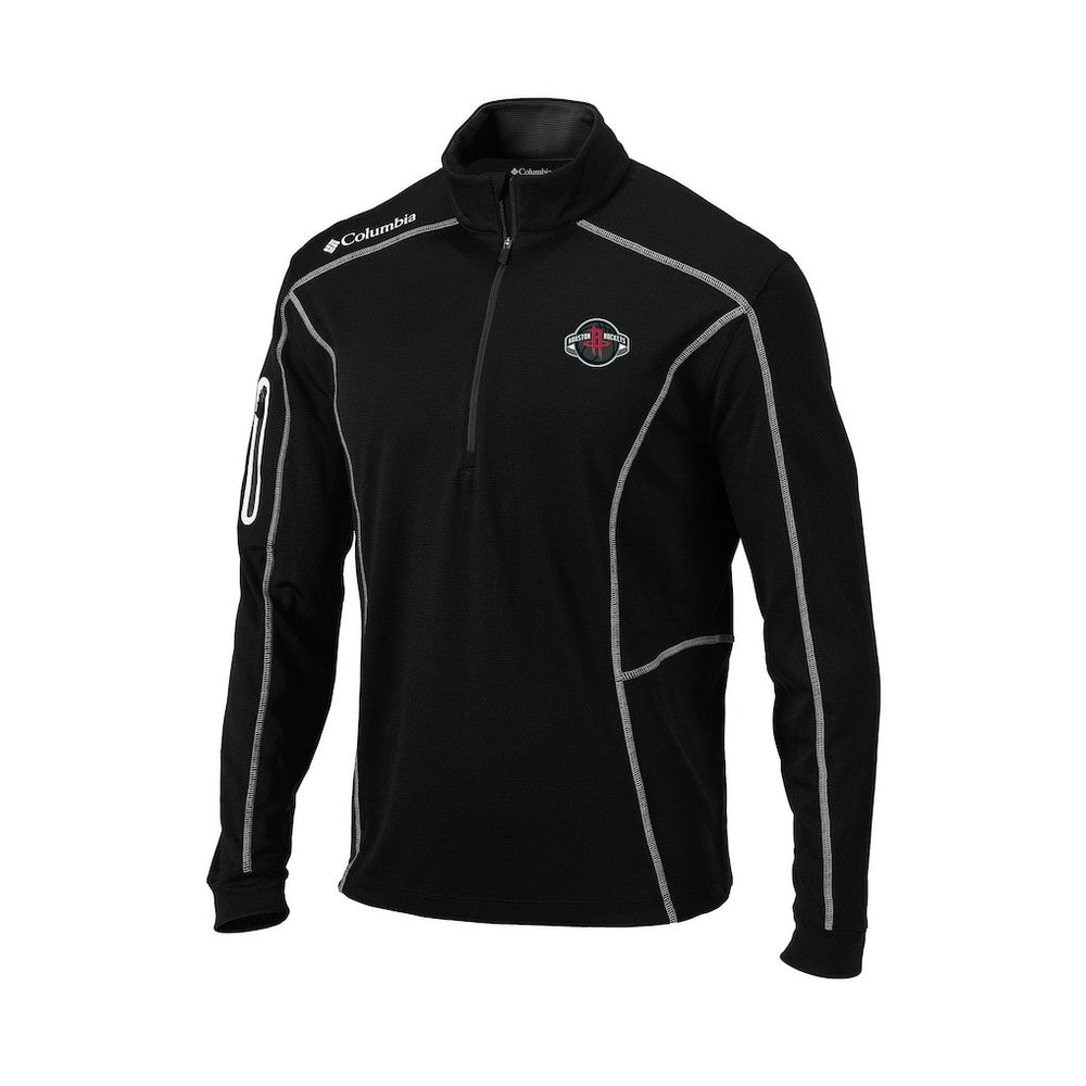 Houston Rockets Omni-Wick Shotgun Quarter-Zip Jacket for sale Black | Columbia outlet