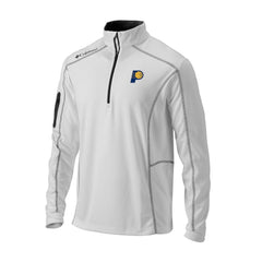 Indiana Pacers Omni-Wick Shotgun Quarter-Zip Jacket White | Columbia Lifestyle