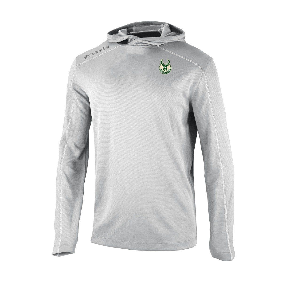 Milwaukee Bucks Omni-Wick Shotgun Pullover Hoodie Gray | Columbia online