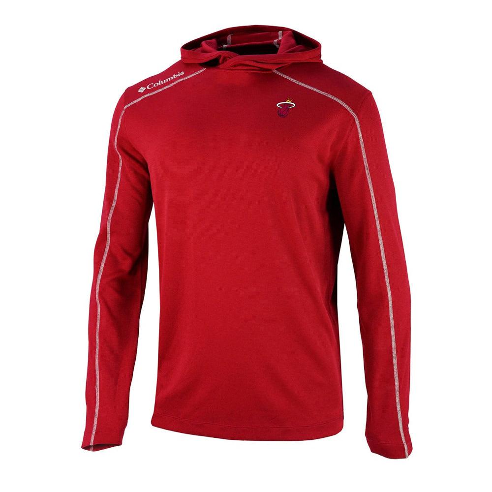 Miami Heat Omni-Wick Shotgun Pullover Hoodie Red | Columbia for sale